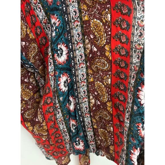 Billabong Women's Multi Printed Kimono Small/Medium Boho - Picture 3 of 7